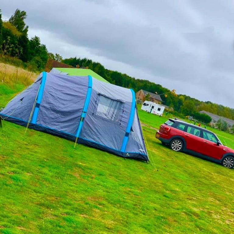 Camping in York at Flaxton Meadows